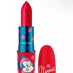 MAC Minnie Mouse Red Lustreglass Sheer-Shine Lipstick